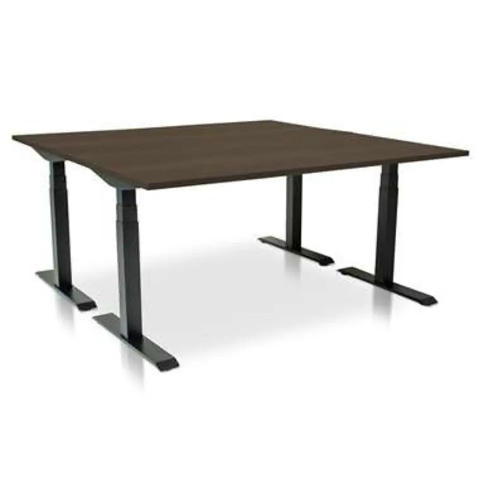 MRC PRO-L 2.0 elektrisch ARBO zit-sta bureau - 120x80 - bruin eiken
