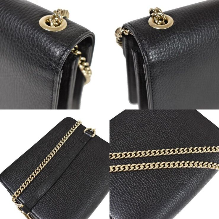 Gucci Vintage Gucci Crossbody Bag Black