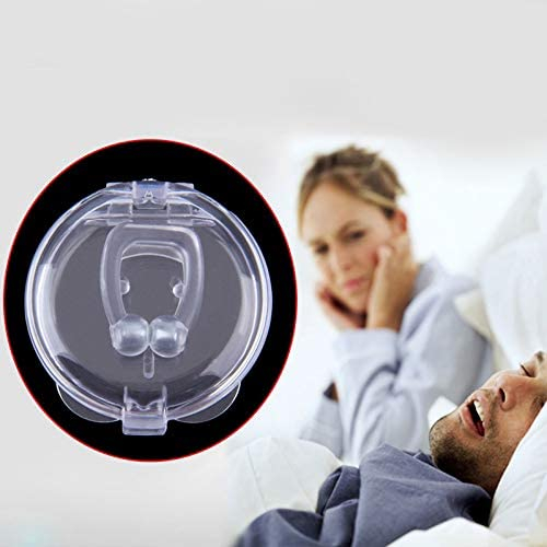 Magnetische Anti Schnarch Nasenklammer Silikon Schnarchstopper Nasenspreizer