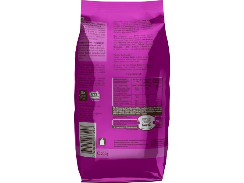 Cailler Cuisine Kakaopulver 200 g Kakaopulver