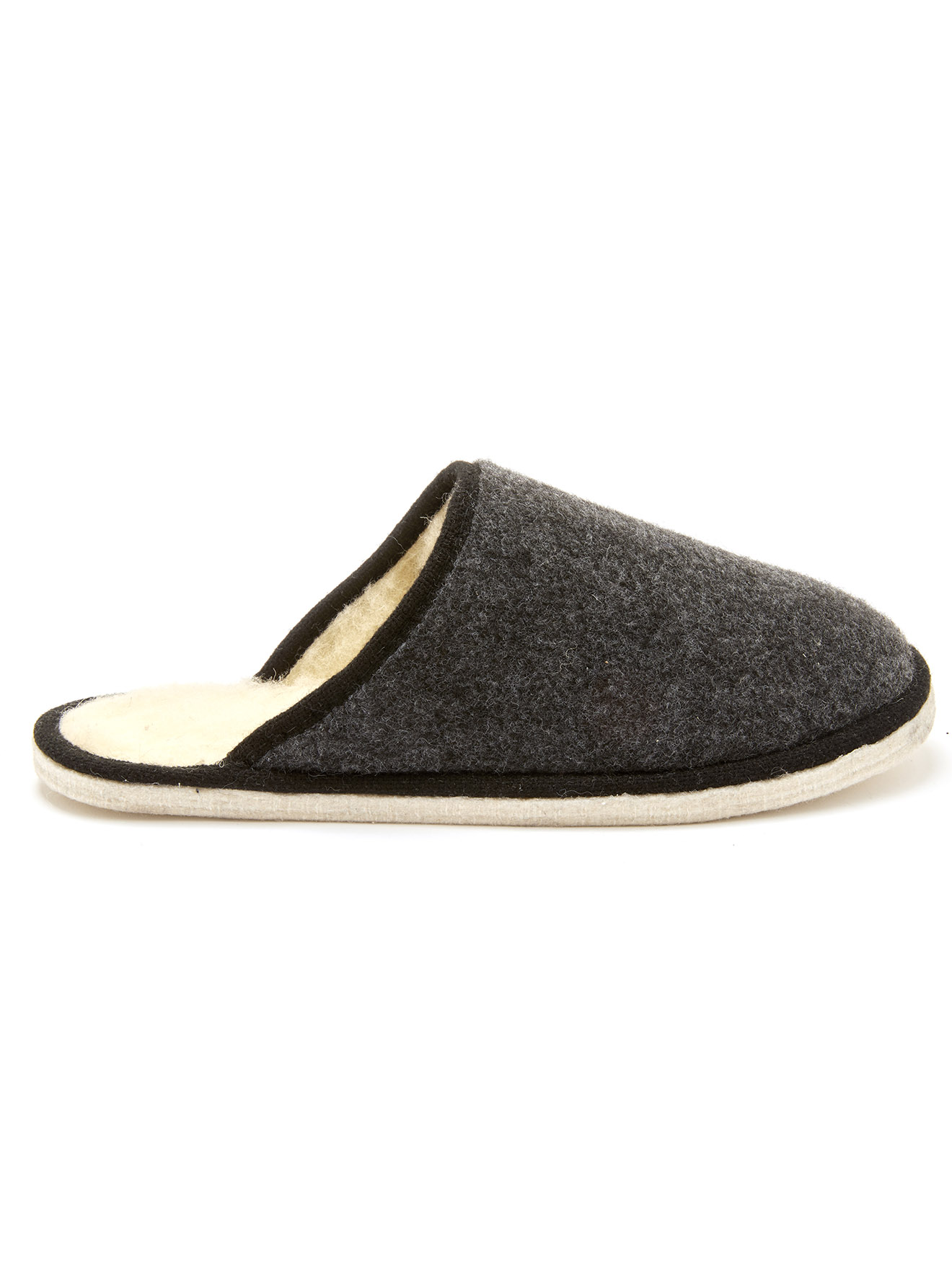 Mules mixtes fourrées laine