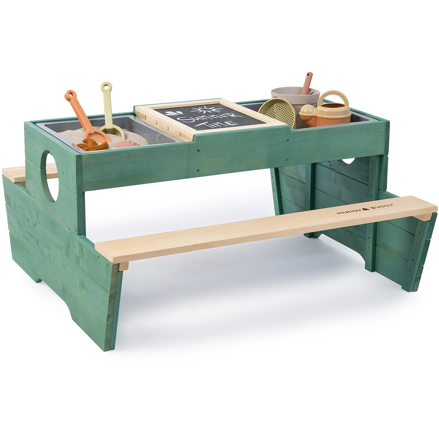 MUDDY BUDDY® Spieltisch Creator, natur-salbei