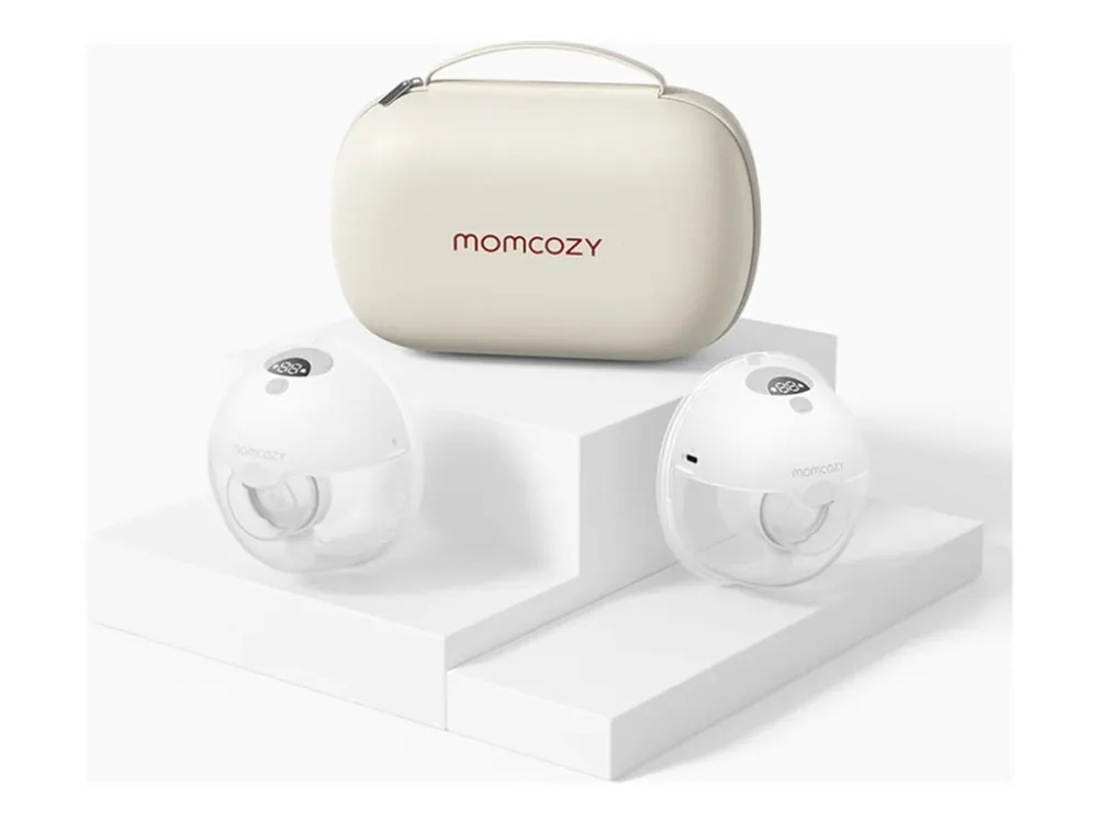 Momcozy M5 dobbelt brystpumpe (hvid) BP078-GR00BA-A