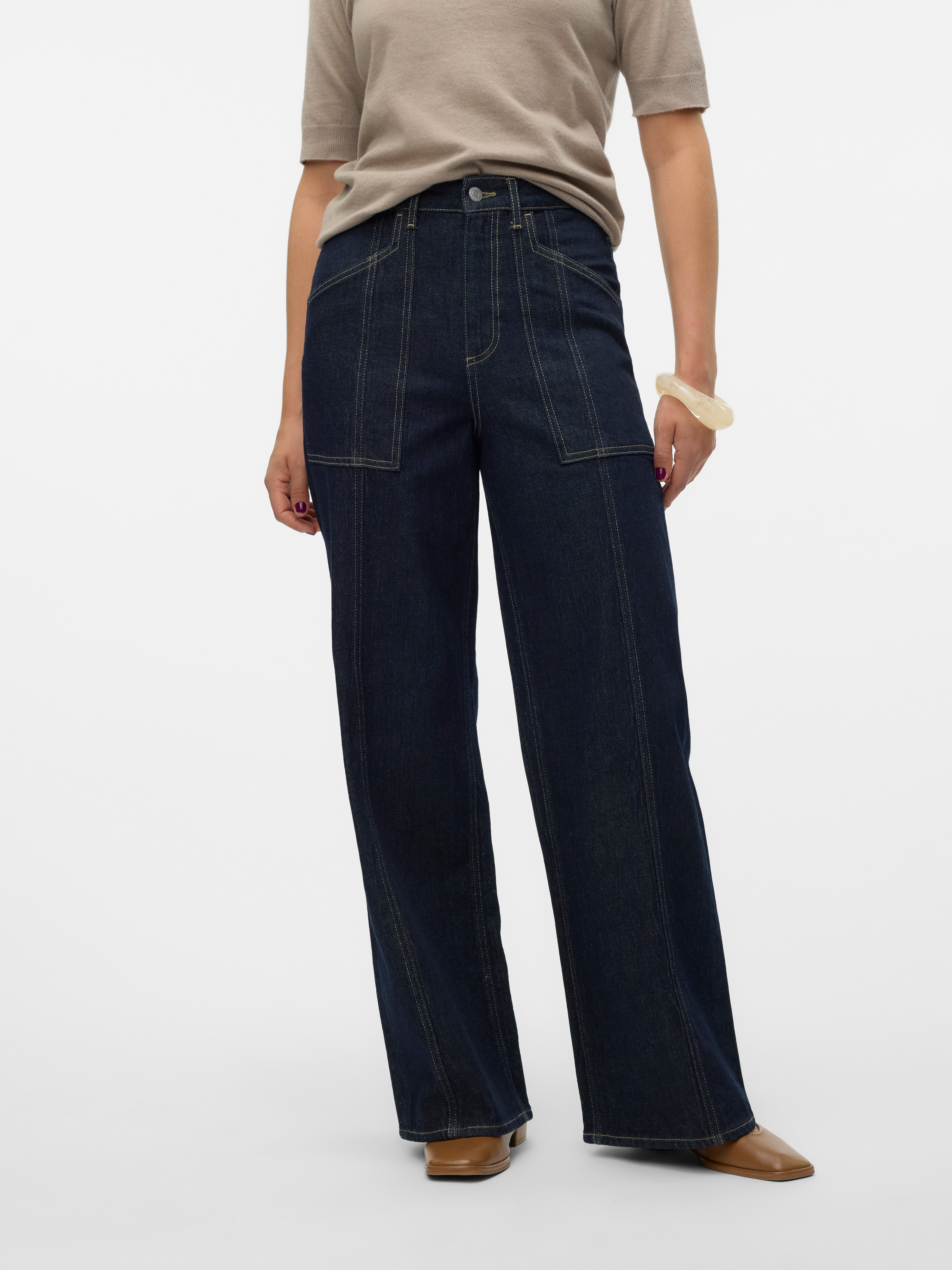 VMKATHY Super high rise Wide leg fit Jeans