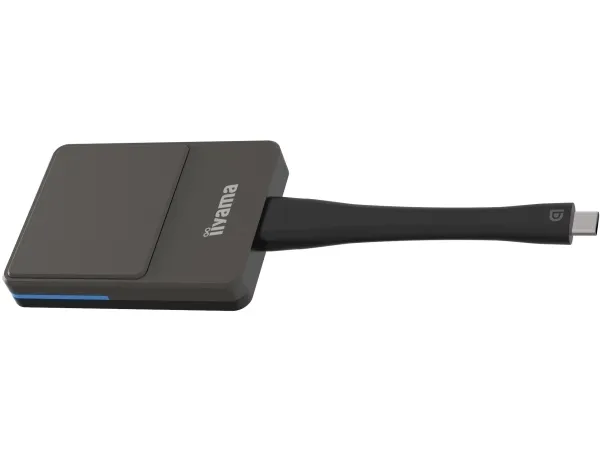 iiyama WP D002C - Streamingadapter til netværksmedie - sølv/sort