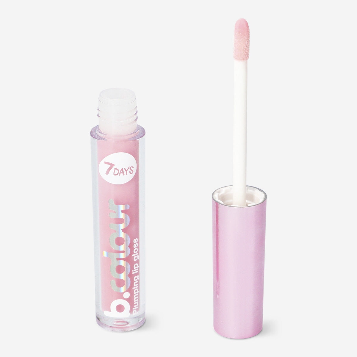 Plumpende lipgloss fra 7DAYS B.COLOUR - 02 Soft pink