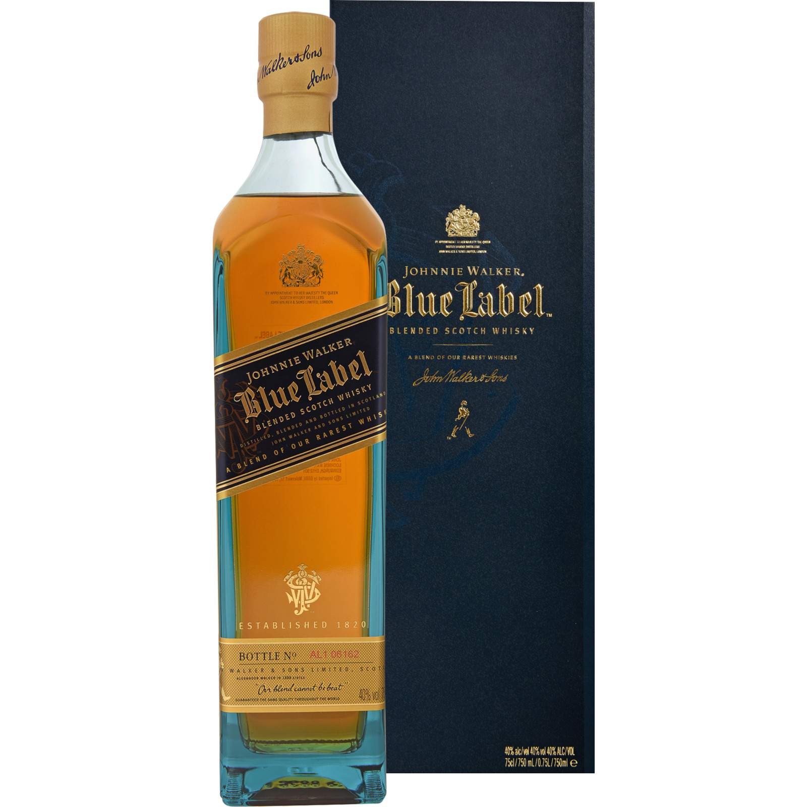 Johnnie Walker Blue Label Blended Scotch Whisky 75 cl