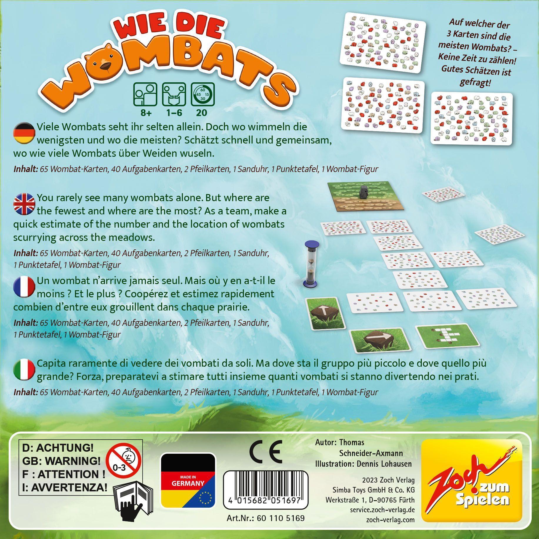 Wie die Wombats