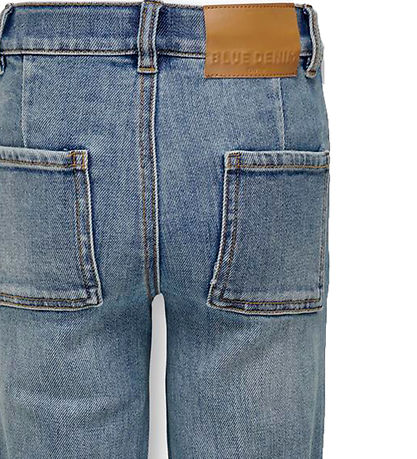 Kids Only Jeans - KogJuicy - Wide Leg - Medium Blue Denim