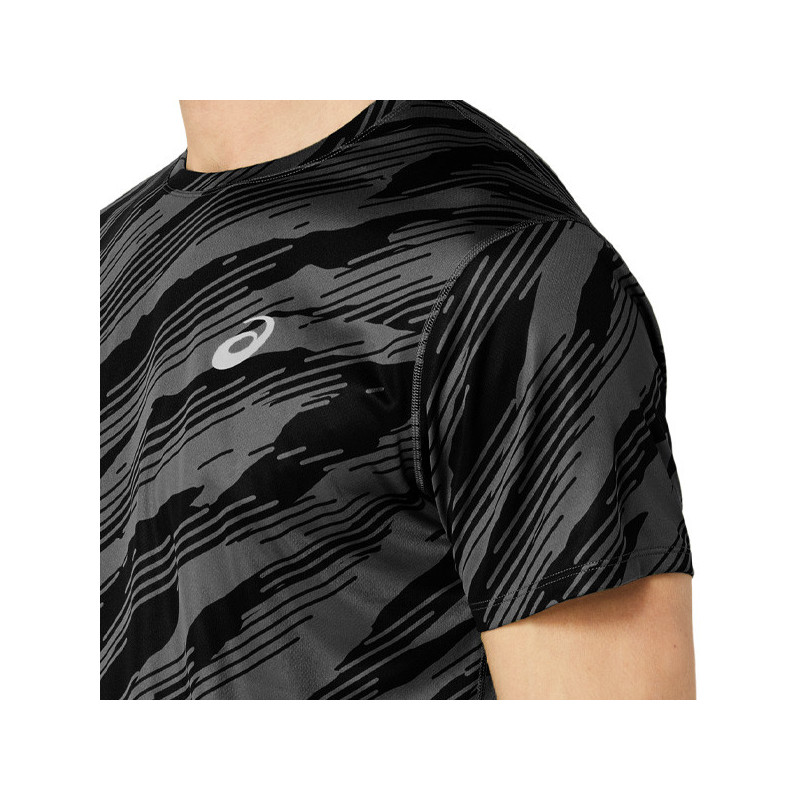 Tee-shirt Asics Core All Over Sprint noir
