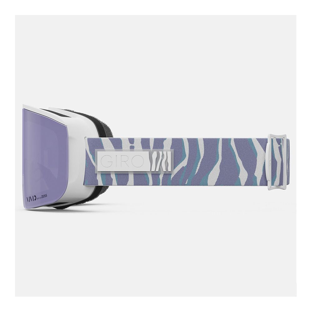 Giro ELLA - Masque ski + écran supplémentaire vivid infrared Femme lilac animal/vivid haze