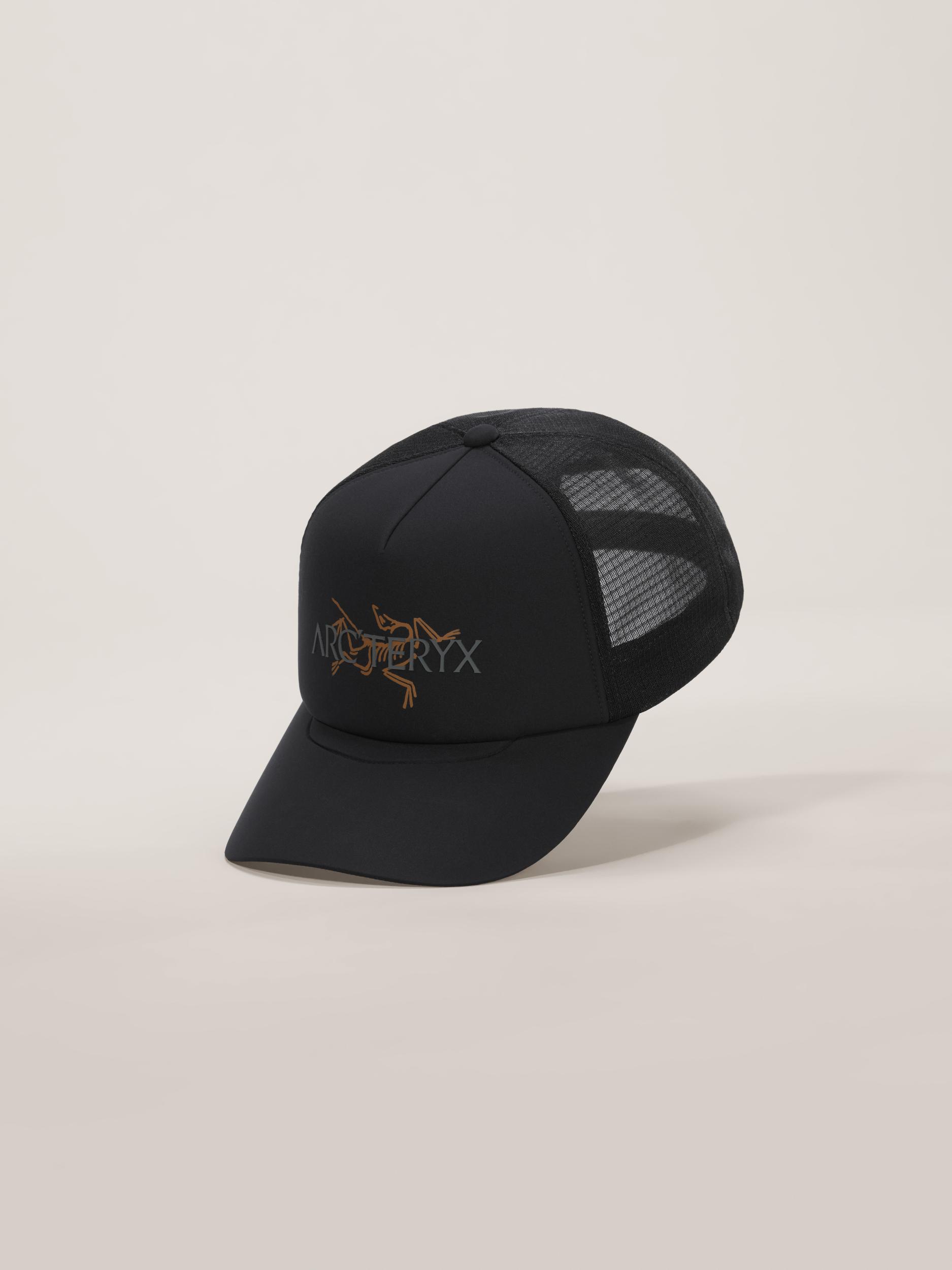 Arcteryx Bird Word Trucker Hat 24K Black