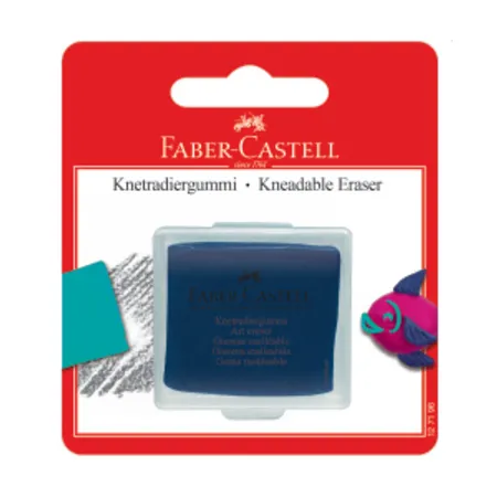 Faber-Castell Knetradiergummi Trend BK 2019, 1 Stück, 3-fach sortiert