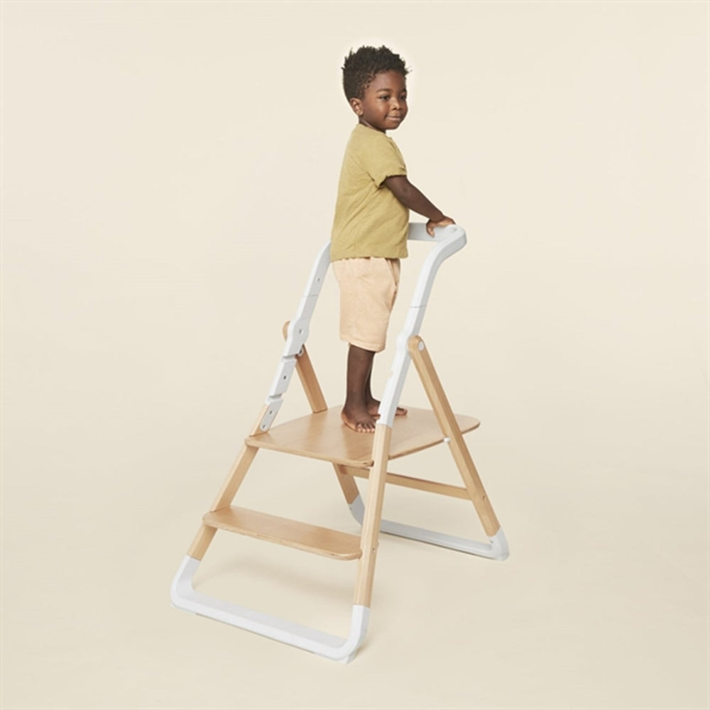 Køb Ergobaby Evolve Kitchen Helper Plade og Bøjle Natural Wood White