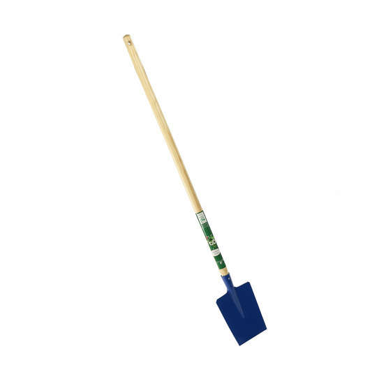 Bêche de jardin bleue pour enfant en métal L80cm