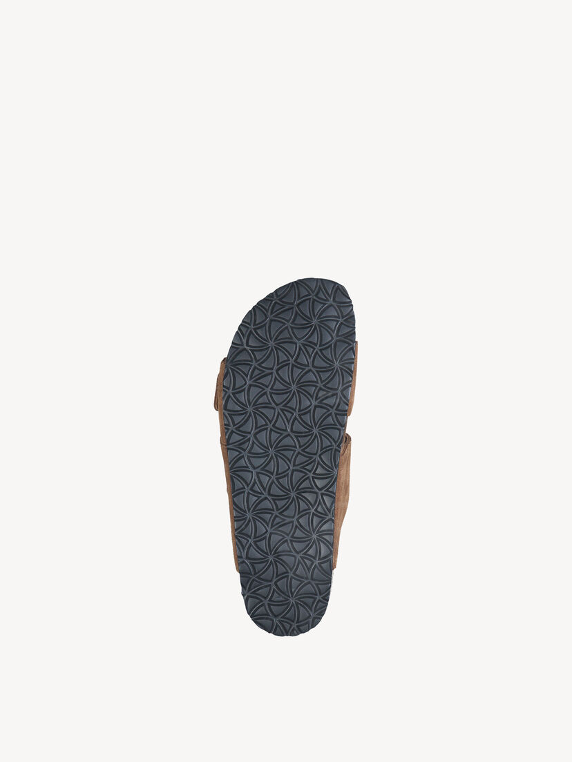 Leren Slipper - bruin