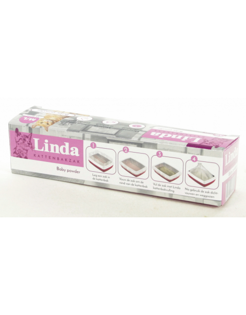 Linda Kattenbakzak Babypowder - Kattenbakaccessoires
