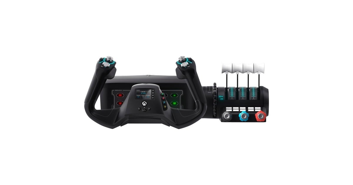 Turtle BeachVelocityOne Flight gaming yoke  (Zwart, Xbox Series X|S, Xbox One, Windows-pc's)