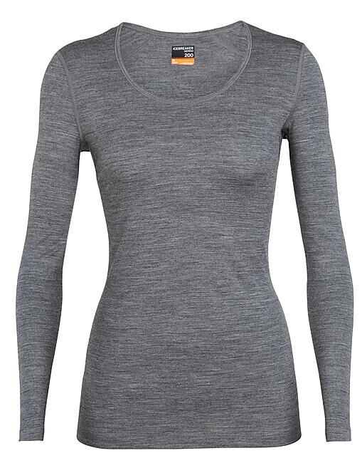 ICEBREAKER - T-SHIRT ML OASIS SCOOP W