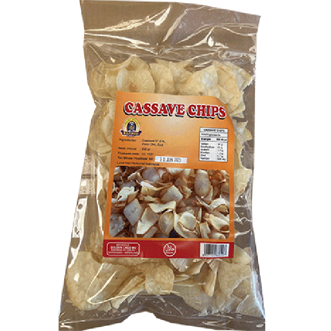 Rapindo Cassave Chips (ongebakken) 250g