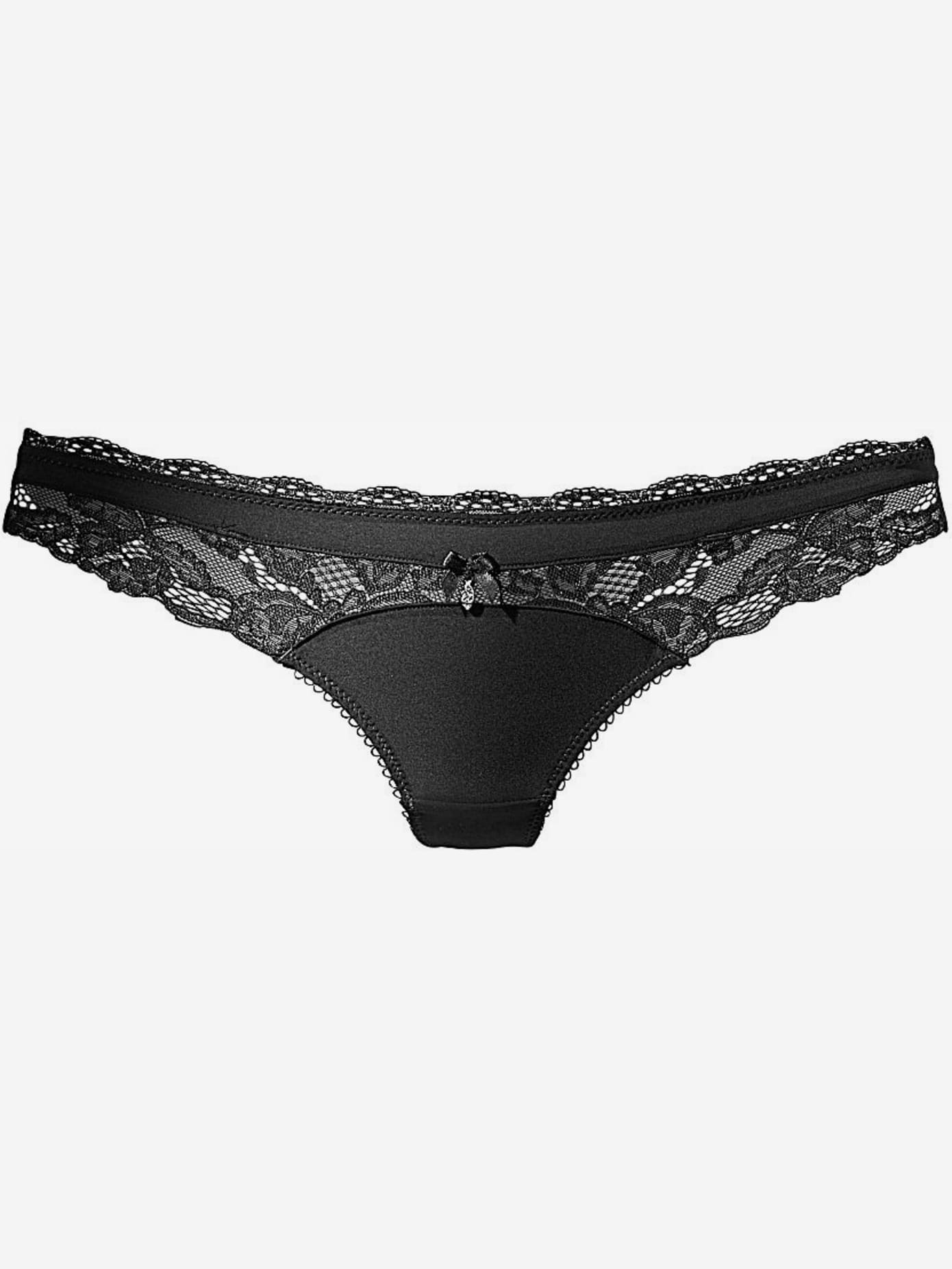String sexy avec jarretelles amovibles