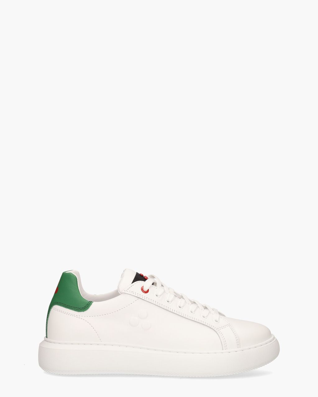 Peuterey Helica 02 Wit/Groen Herensneakers