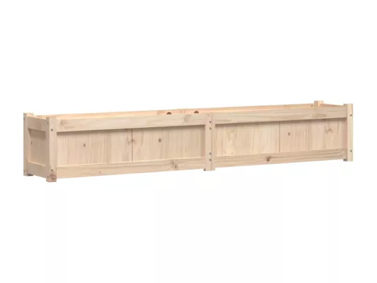 Jardinière 180x31x31 cm bois de pin massif