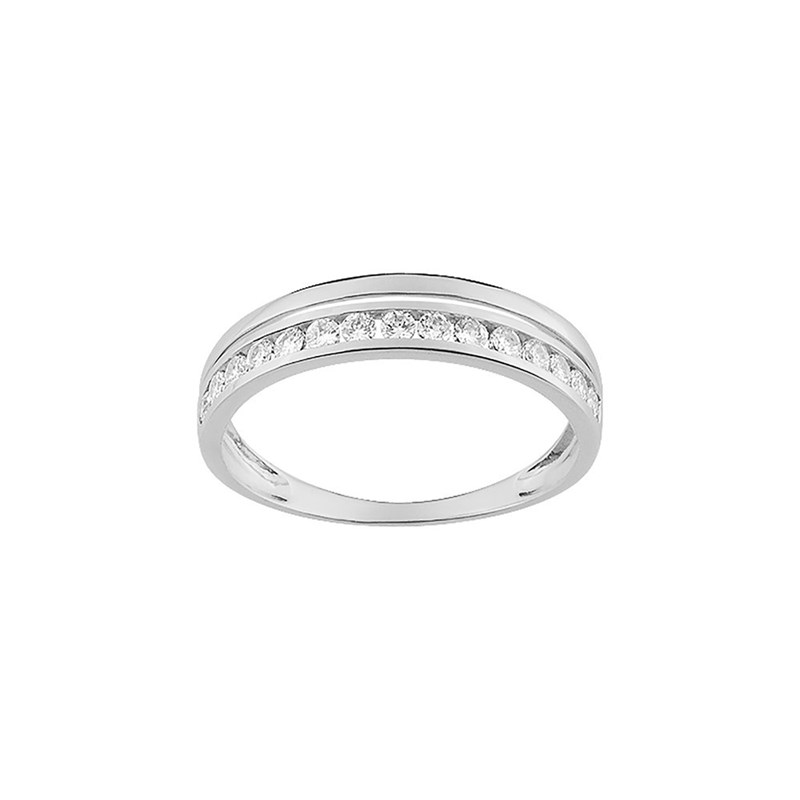 Bague Femme - Oxyde de zirconium - Or 18 Carats