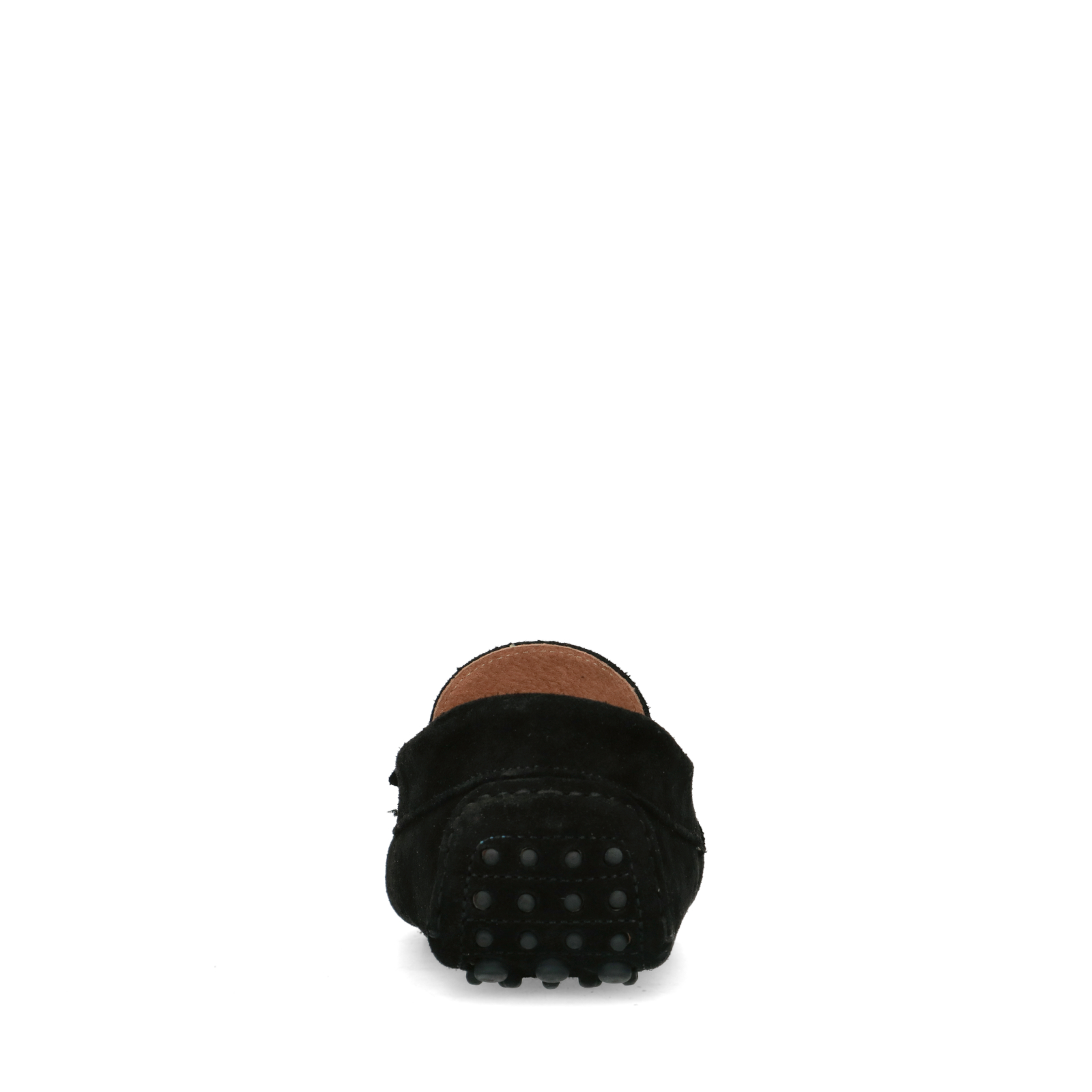 Zwarte suède loafers