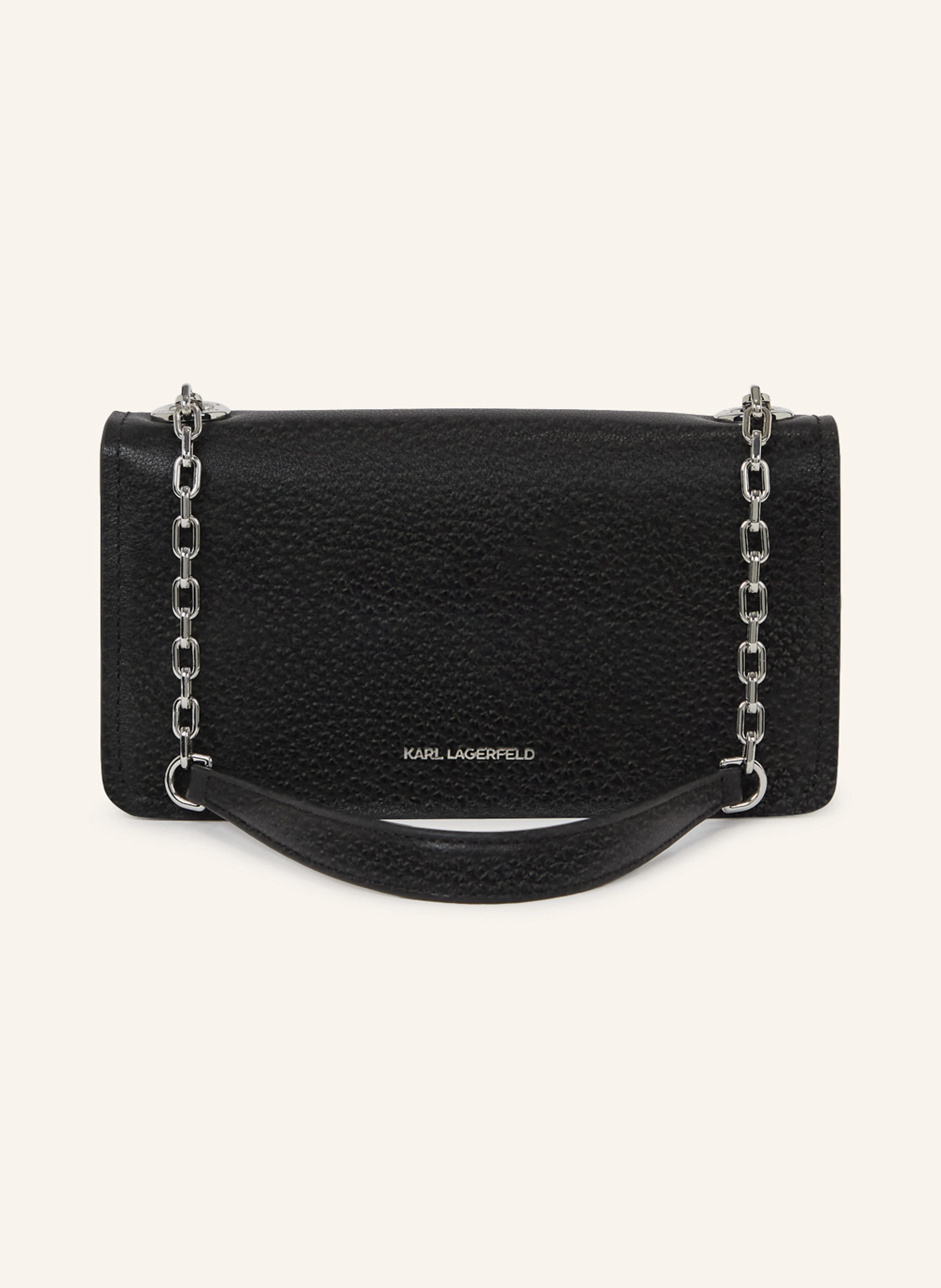 KARL LAGERFELD IKON PEBBLE POUCH