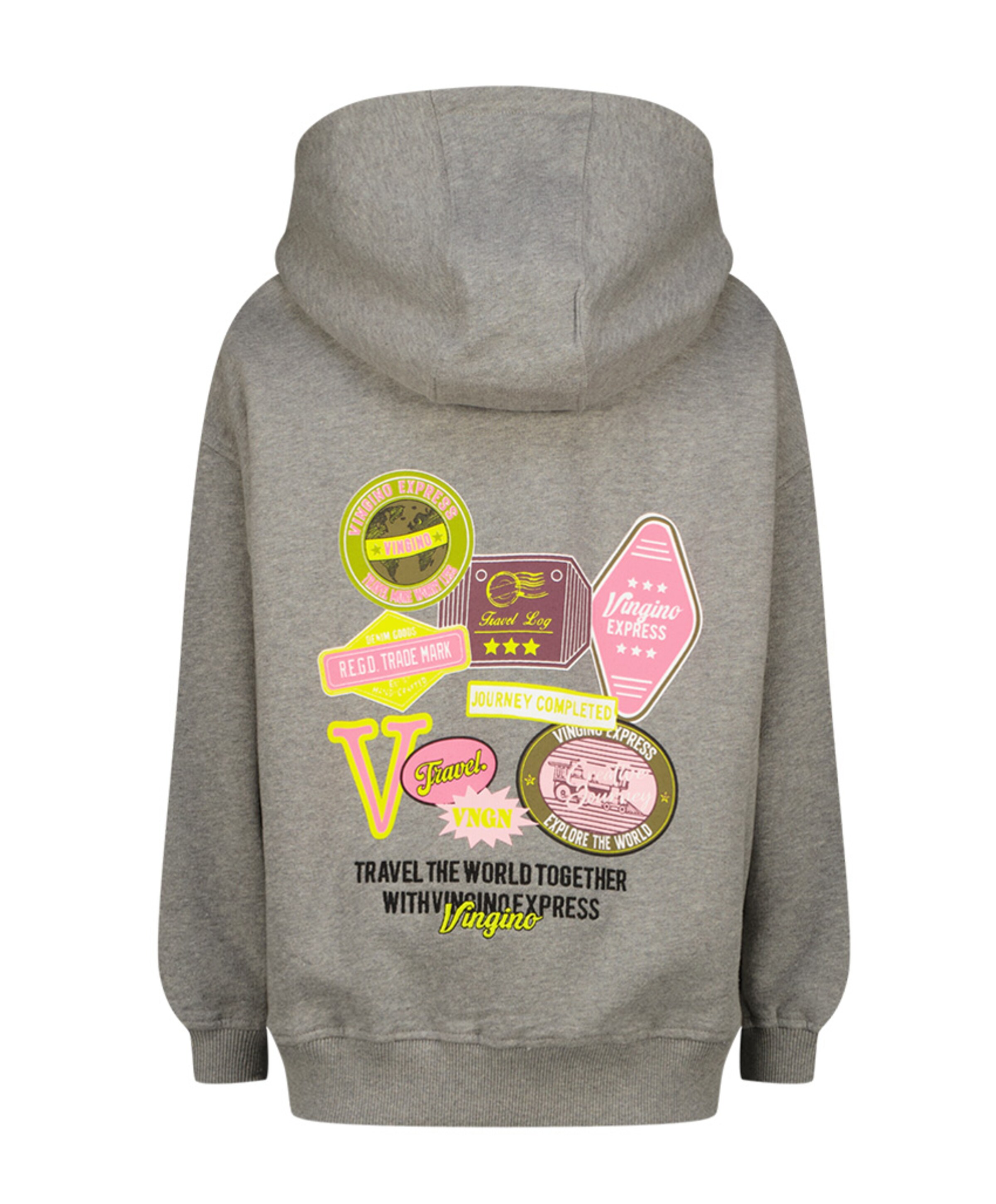 Vingino Meisjes sweater grijs