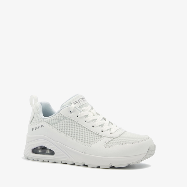Skechers Uno Inside matters dames sneakers wit