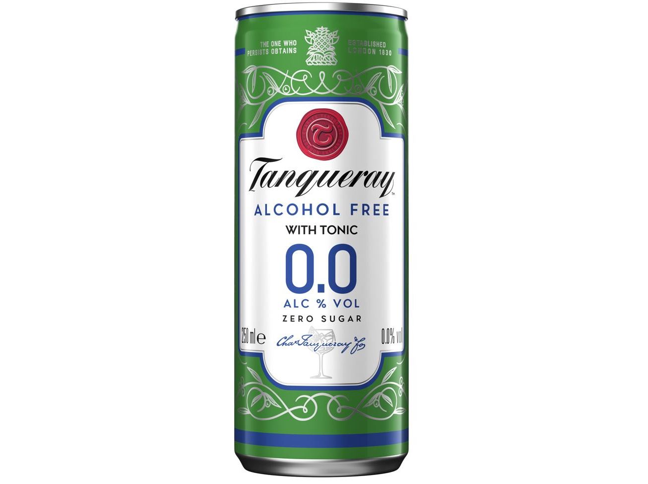 BEBIDA ESPIRITUOSA TANQUERAY TÓNICA 0.0 LATA 0.25L