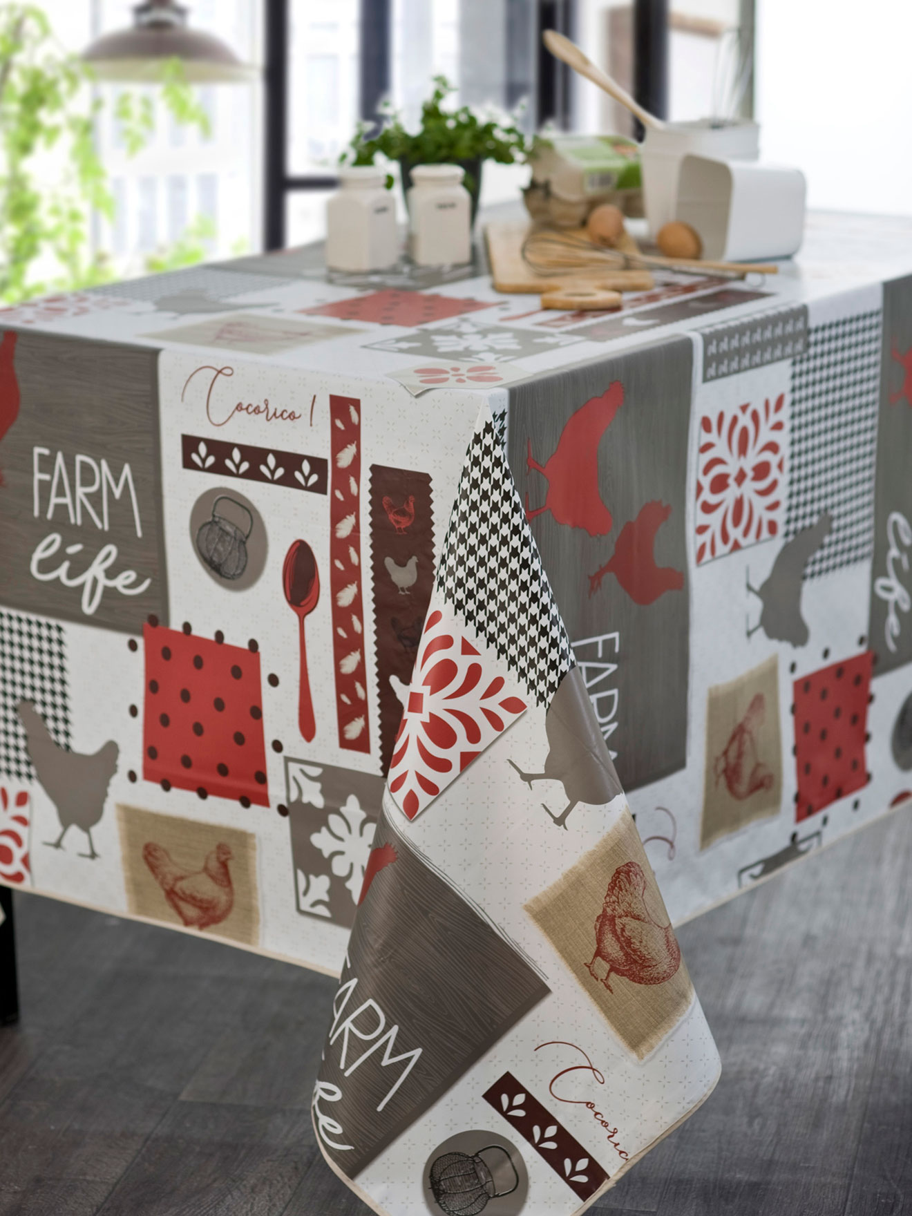 Toile cirée FARM LIFE