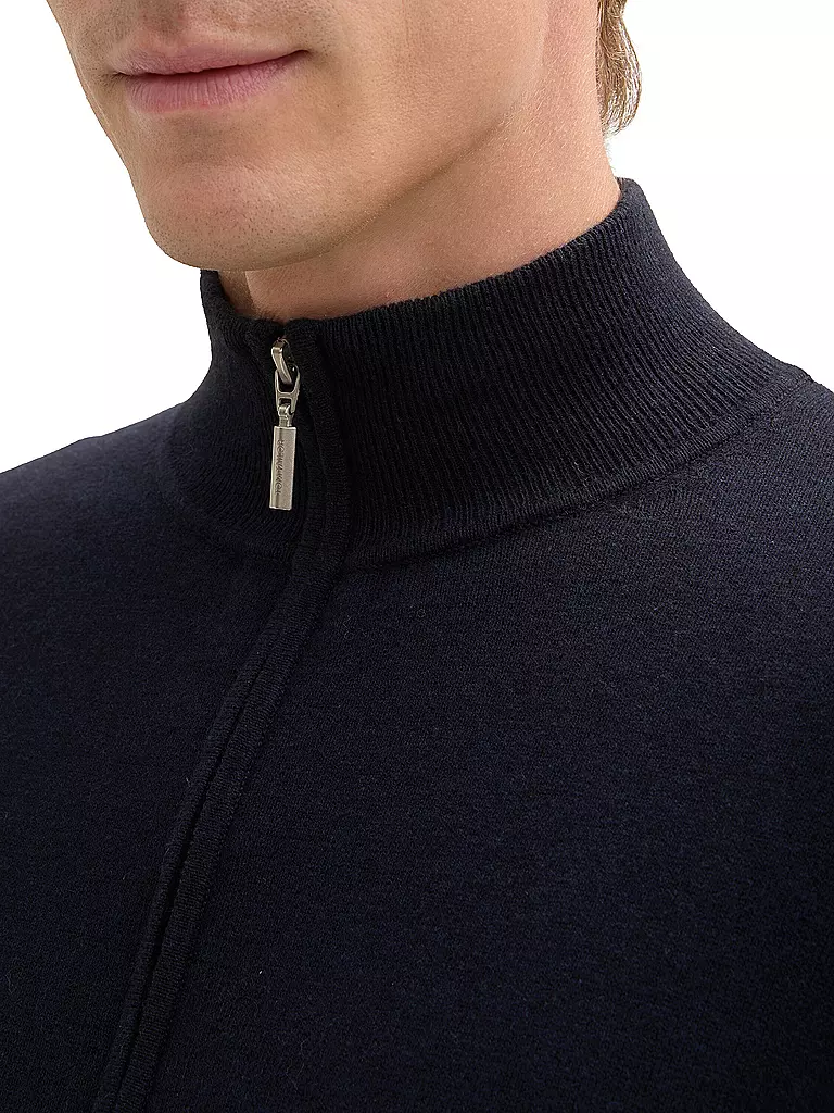 TOM TAILOR Troyer Pullover blau