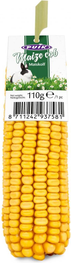 Puik knaagdieren snack maïskolf D 4 H 13 cm
