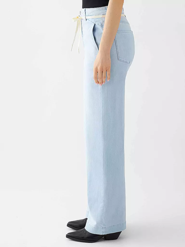 DAWN DENIM Jeans Wide FIt DEW hellblau