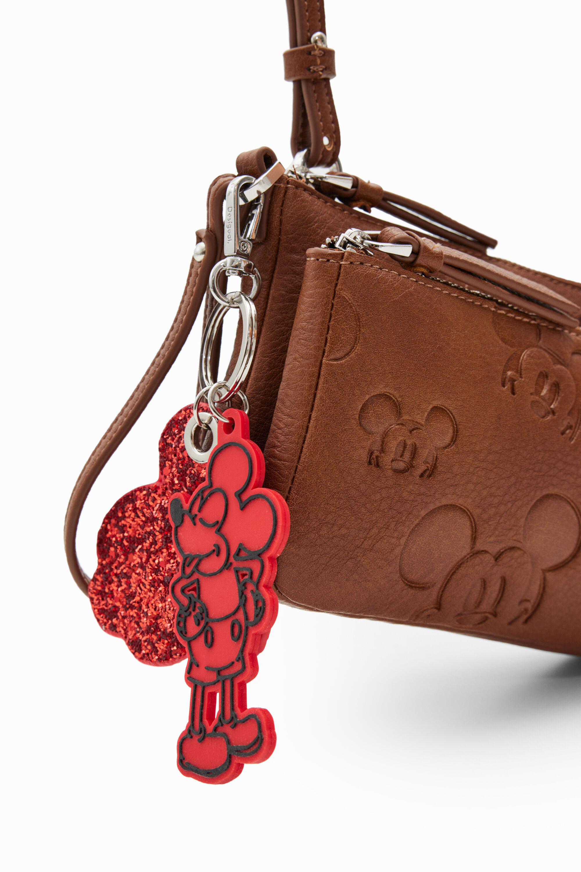 Étui de téléphone portable porte-monnaie Mickey Mouse