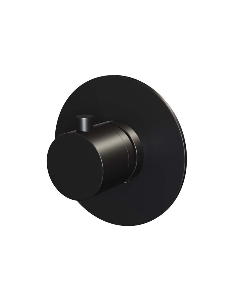 Brauer Black Edition inbouw badkraan met uitloop en 3 standen handdouche zwart mat