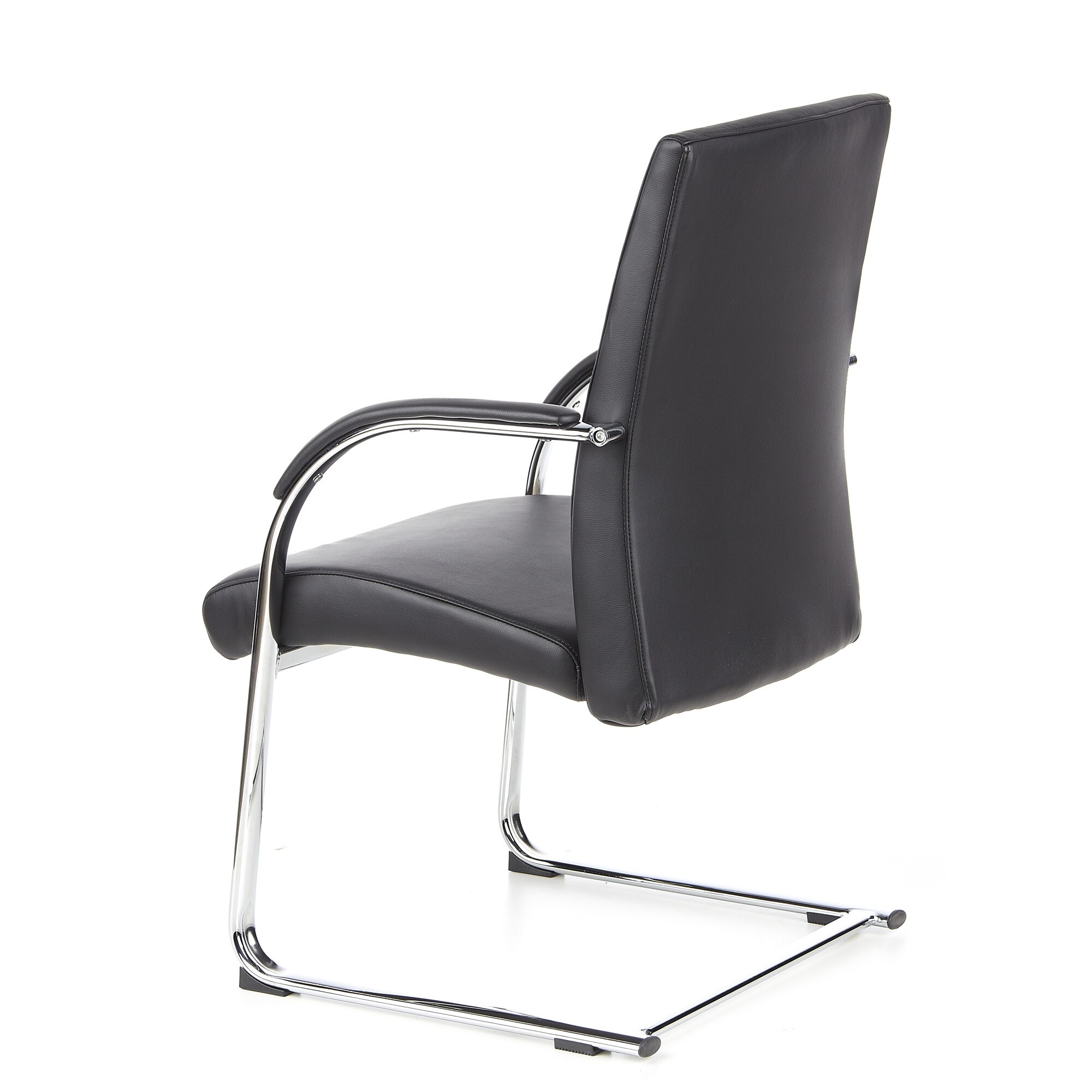 Freischwinger BAROLO V Leder mit Armlehnen hjh OFFICE