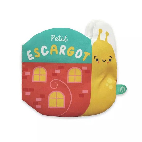 Livre Comptines en tissu - Accordéon   Petit Escargot        de               AUZOU