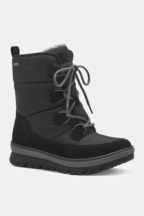 Snowboots, Jana Shoes, Lederoptik, vegan, Weite H
