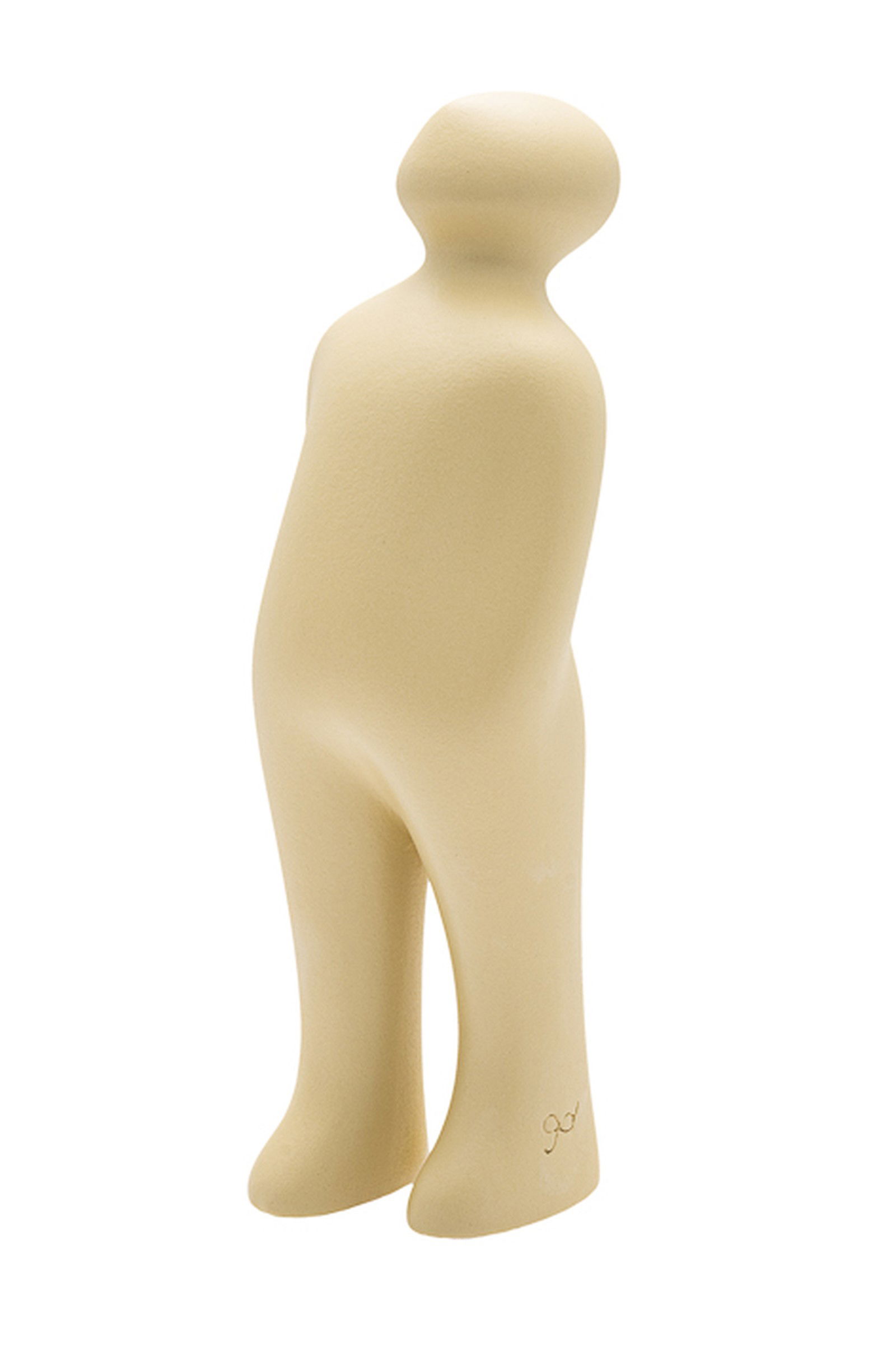 The Visitor SMALL - sand by Guido Deleu - Open Edition.