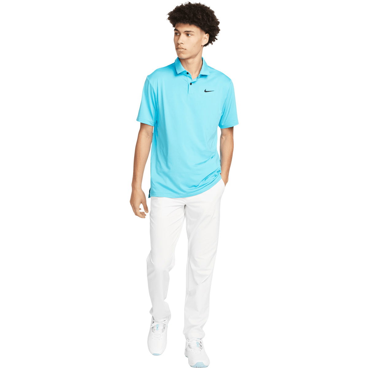 Nike Dri-FIT Tour Solid Golf Polo T-shirt Herre