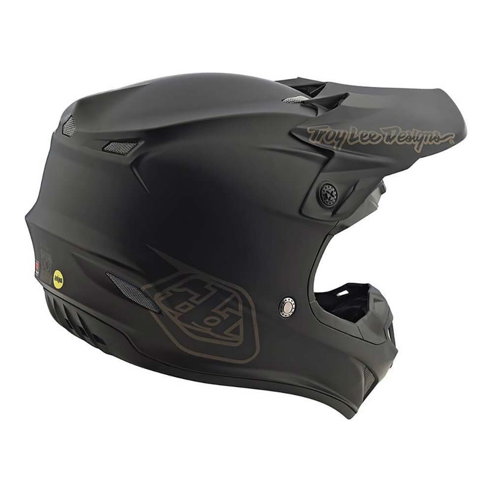Troy Lee Designs - Casque SE4 Polyacrylite Mono Noir Mat