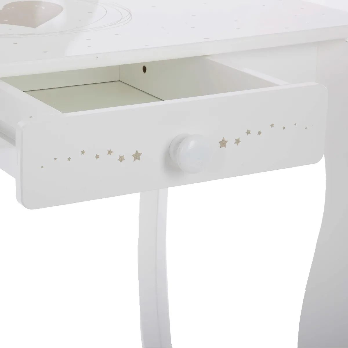 Atmosphera, Createur D'Interieur Atmosphera Coiffeuse enfant Demoiselle - Blanc