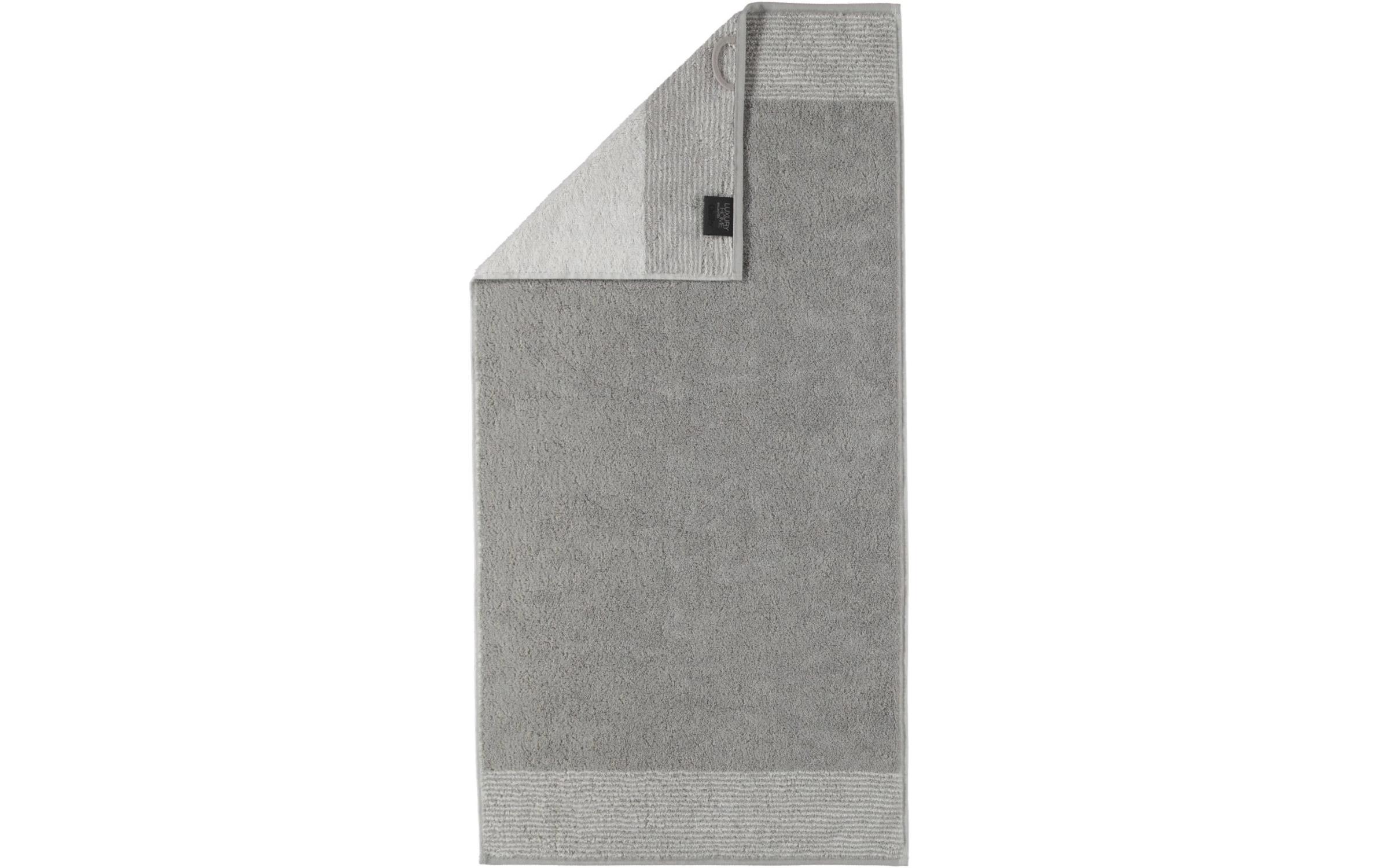 Duschtuch Two Tone 80 x 150 cm, PlatinBadezimmertuch