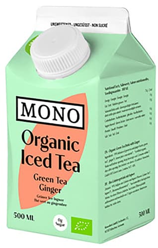 Mono BIO Eistee Grüner Tee Ingwer