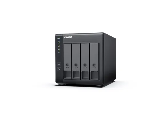 QNAP TR-004 - Harddisk-array - 0 TB - 4 bays (SATA-300) - USB 3.2 Gen 1 (ekstern)