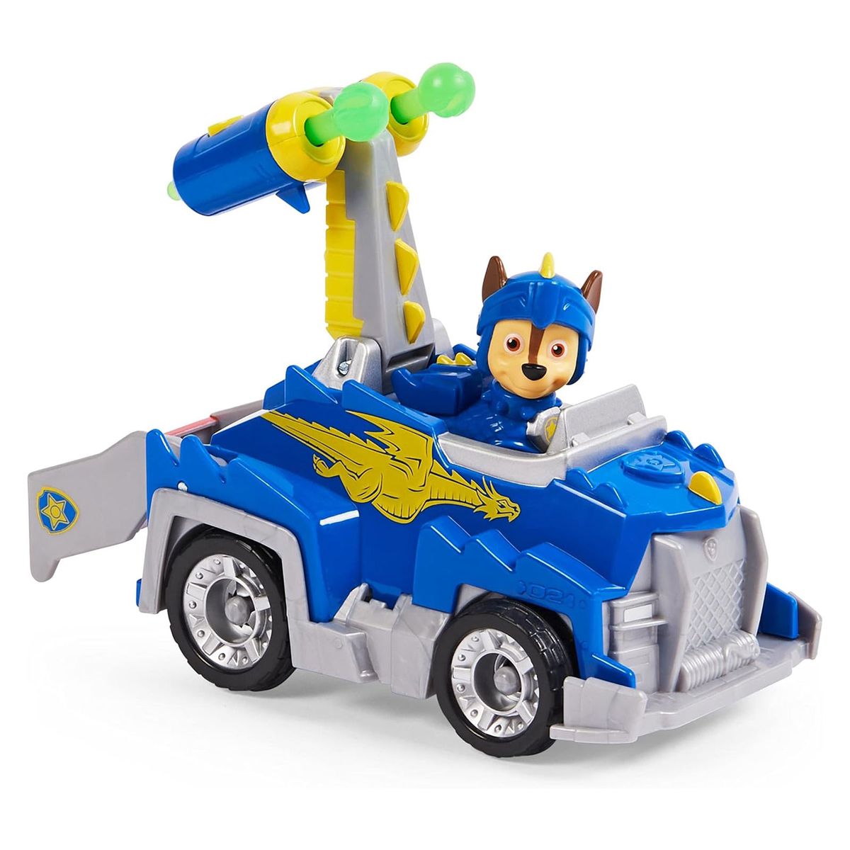 Spin Master 6063584 (20135917) - Paw Patrol - Rescue Knights - Chase mit Deluxe Fahrzeug